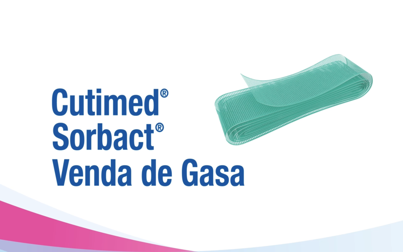 Este vídeo muestra cómo puede aplicarse la gasa de cinta Cutimed Este vídeo muestra cómo puede aplicarse la gasa de cinta Cutimed